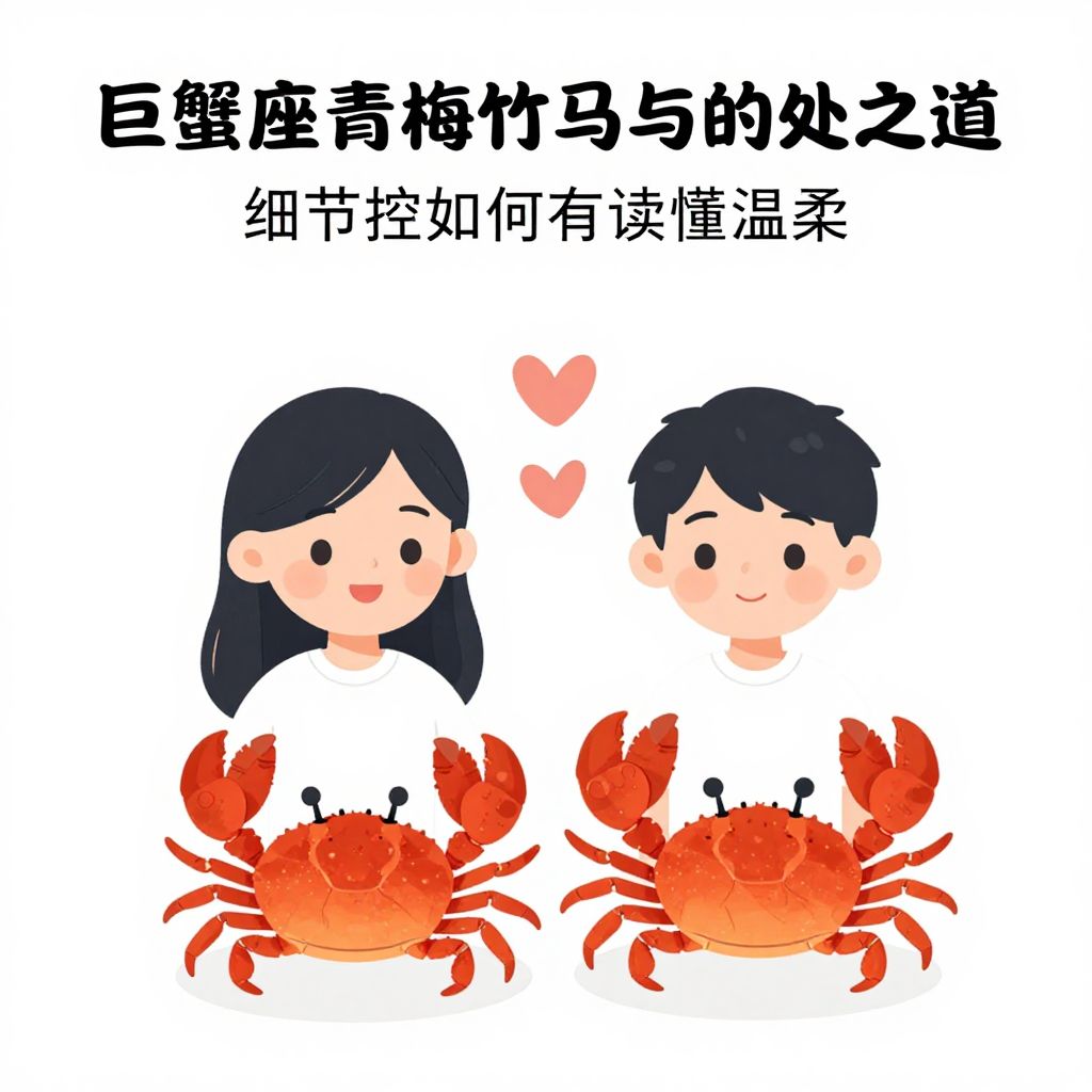 巨蟹座青梅竹马与处女座的相处之道：细节控如何读懂温柔