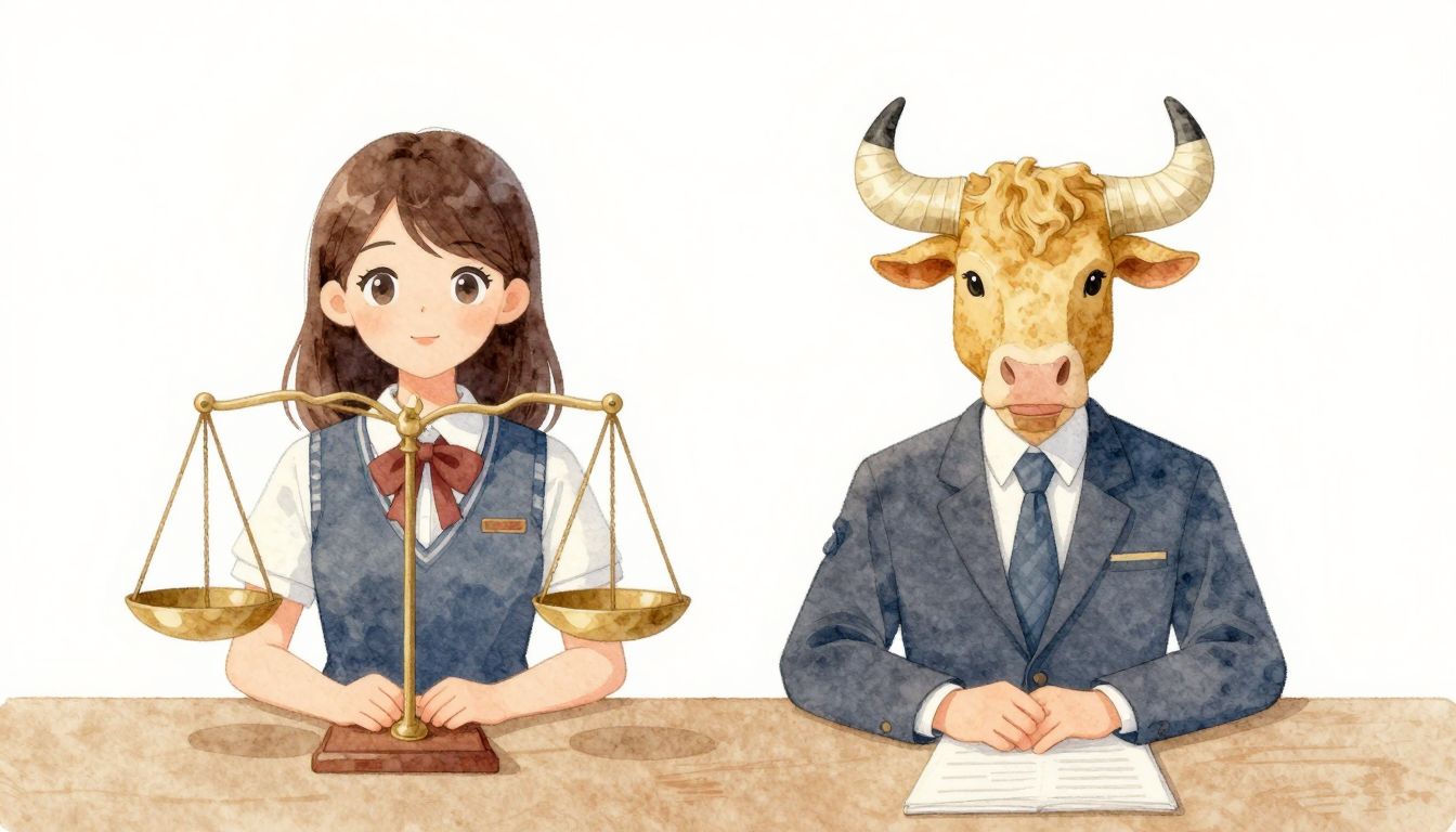 Libra & Taurus Study Comrades: Rationality vs Sensibility