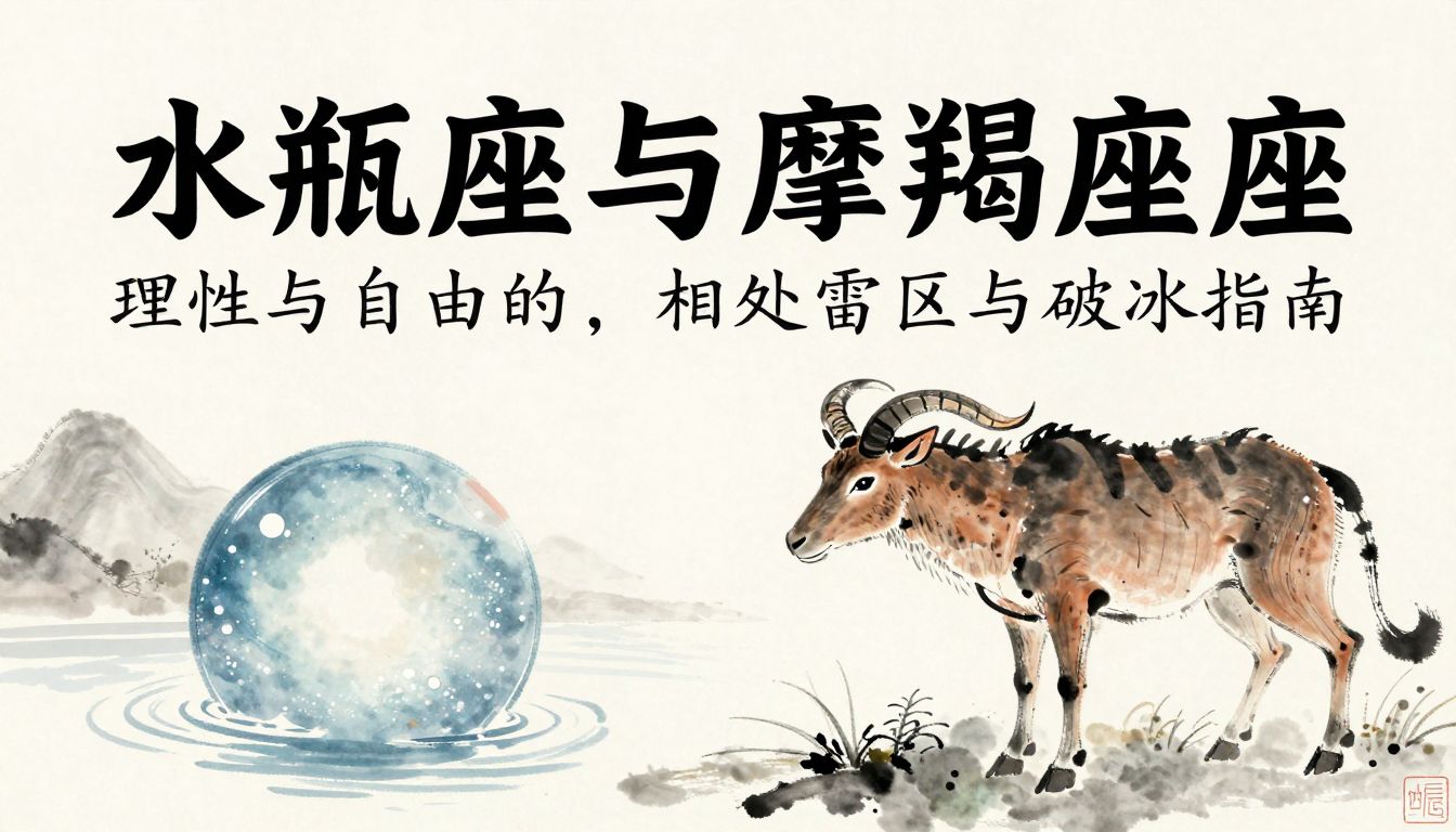 Aquarius & Capricorn: Resolving Conflicts & Breaking Ice