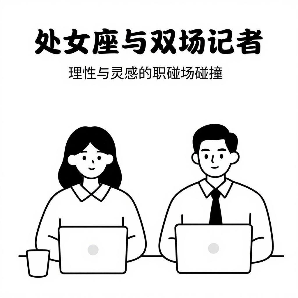 处女座与双子座记者：理性与灵感的职场碰撞与磨合指南