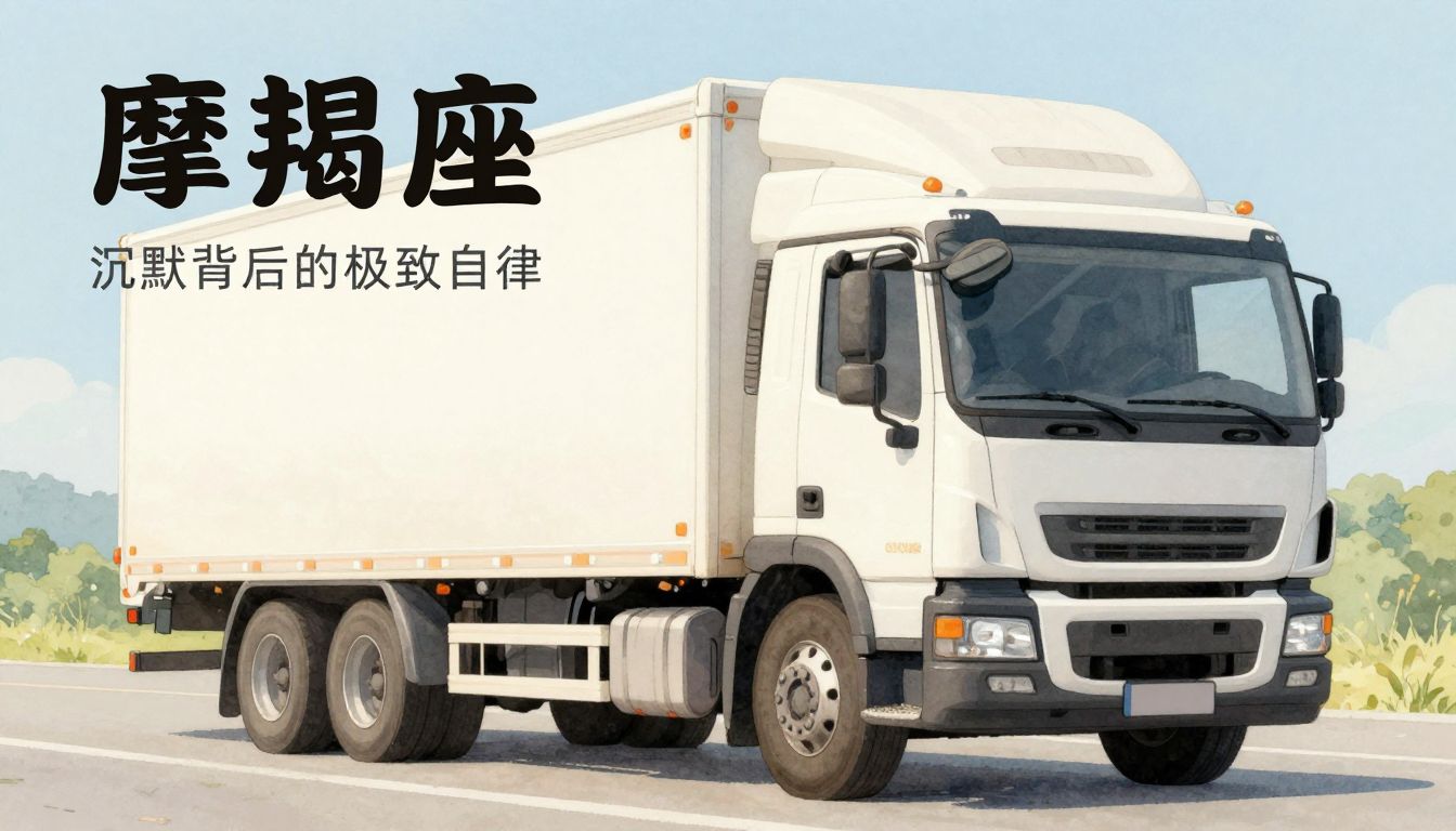 Capricorn Truck Driver: The Discipline and Solitude Behind the Silence