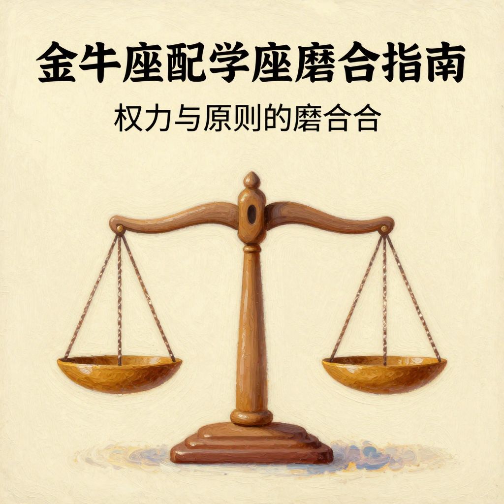 金牛座配天秤座学生会干部：权力与原则的磨合指南