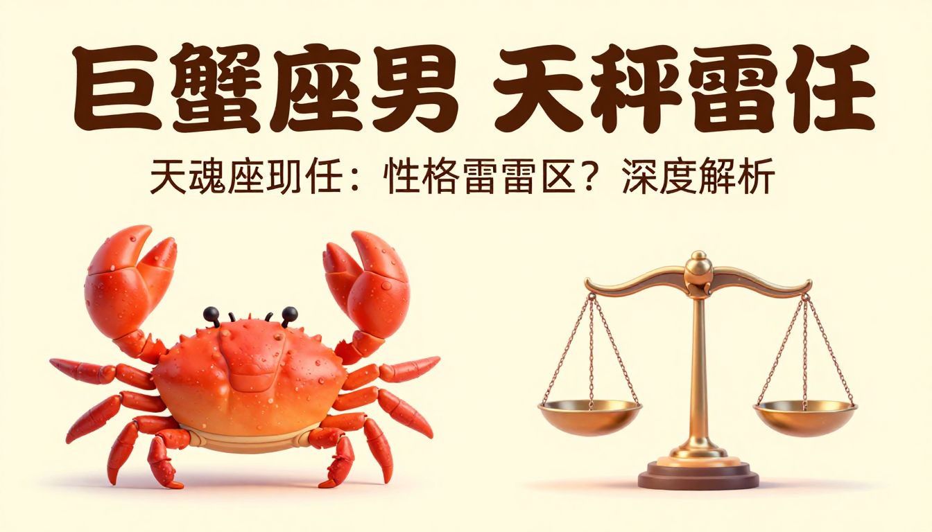 Cancer Man & Libra Partner: Soulmates or Red Flags?