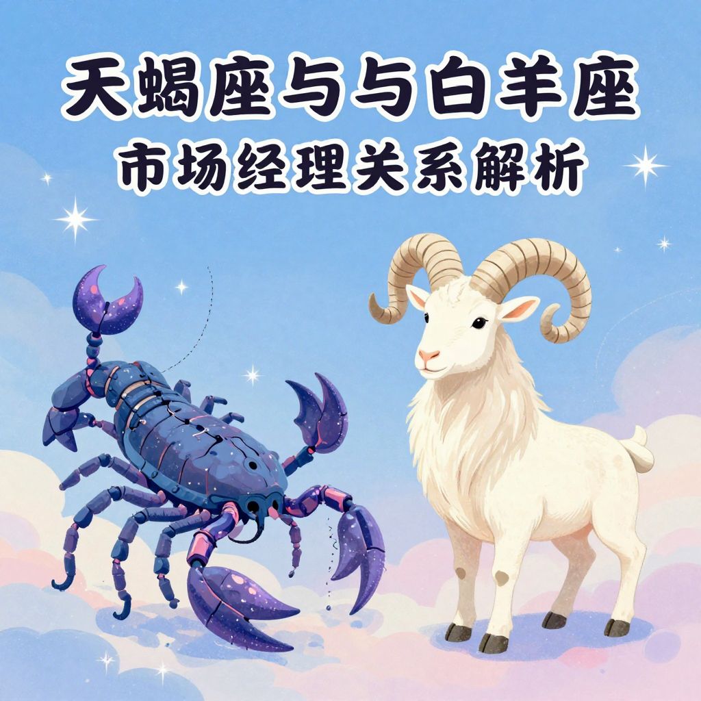 天蝎座与白羊座的市场经理关系解析