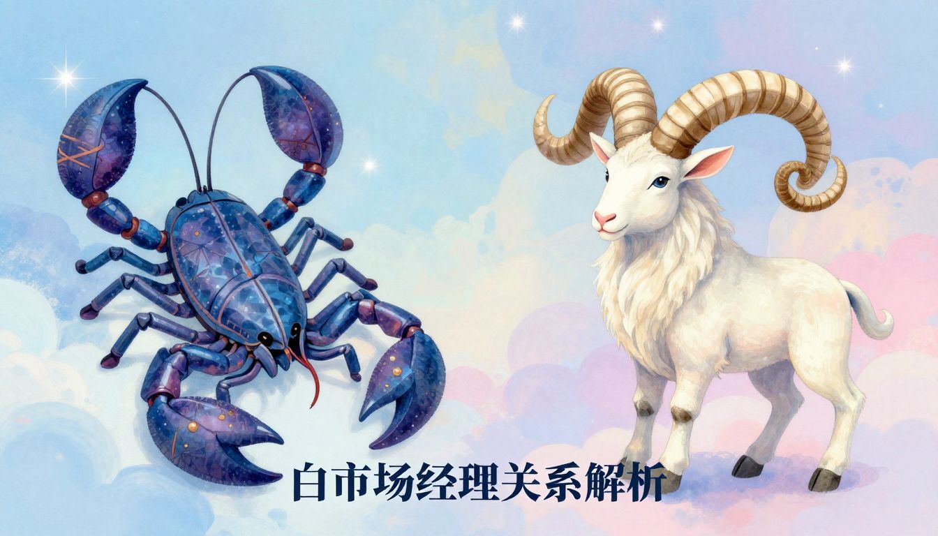 天蝎座与白羊座的市场经理关系解析