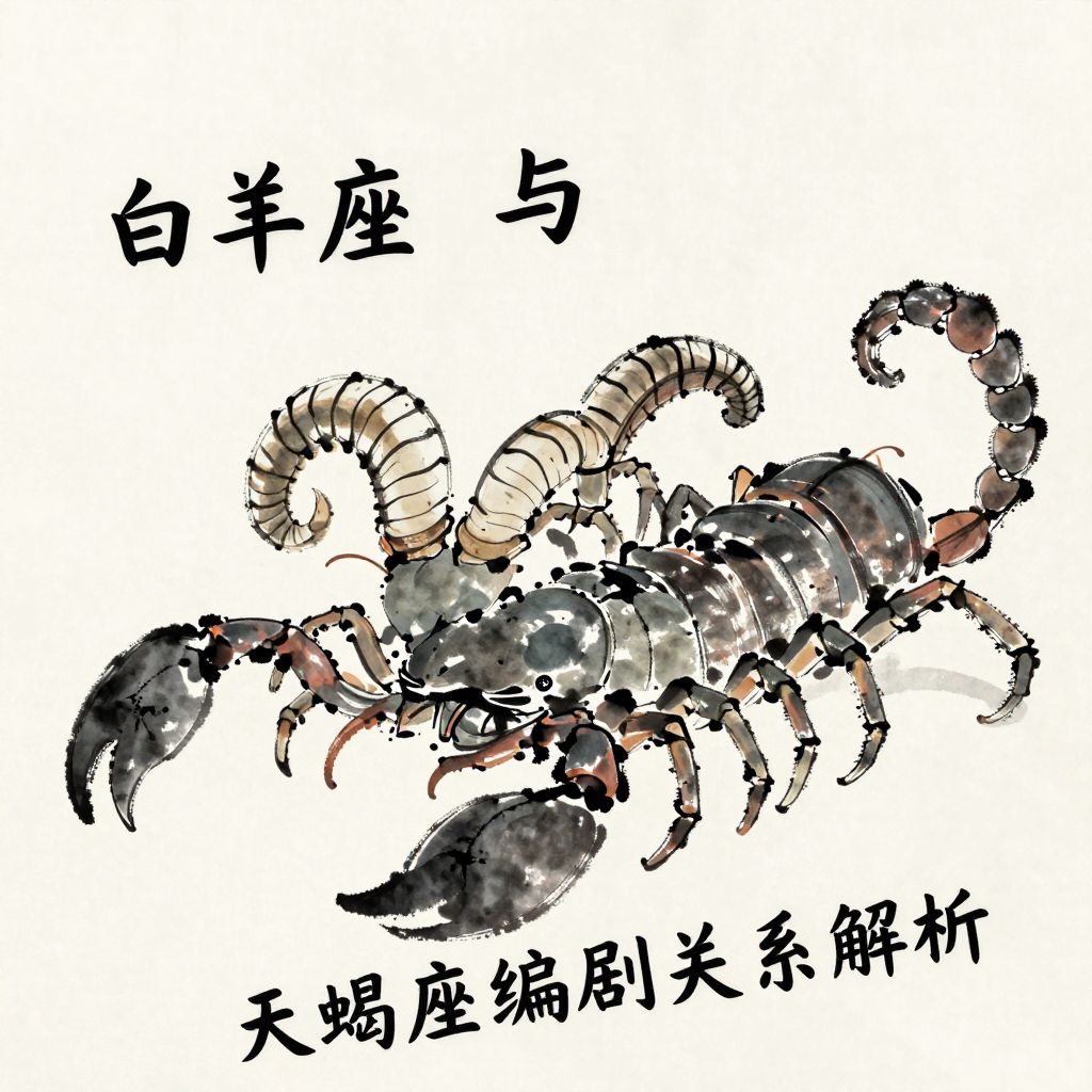 白羊座与天蝎座的编剧关系解析