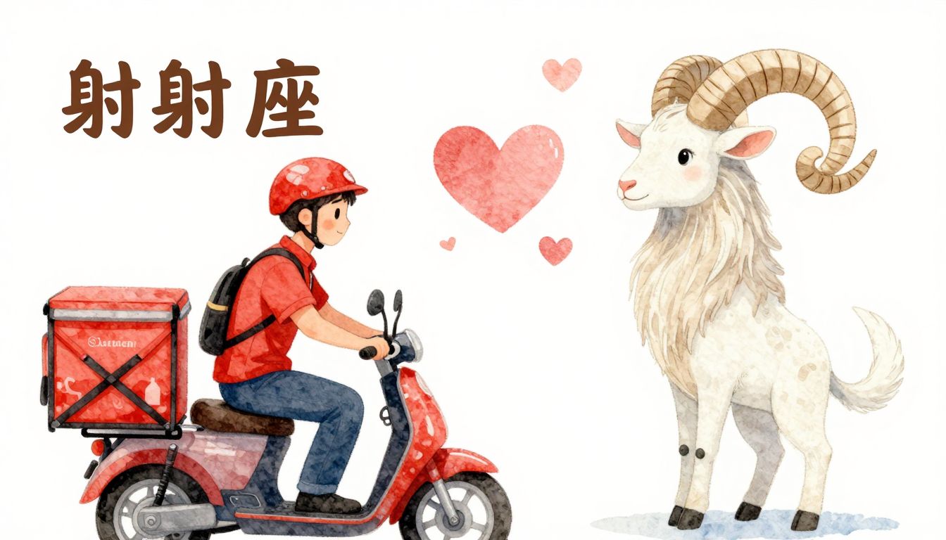Sagittarius & Aries Delivery Drivers: True Love & Passion