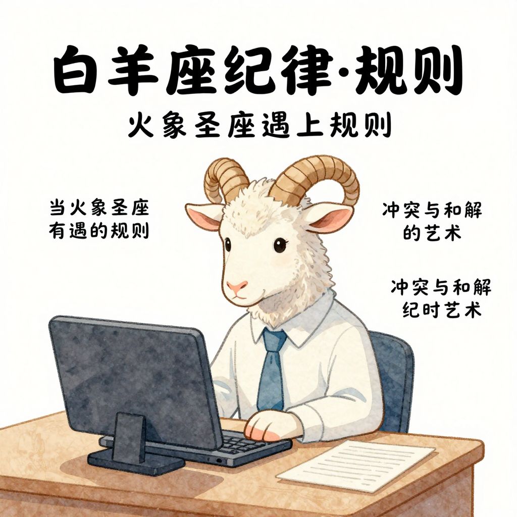 白羊座纪律委员：当火象星座遇上规则，冲突与和解的艺术