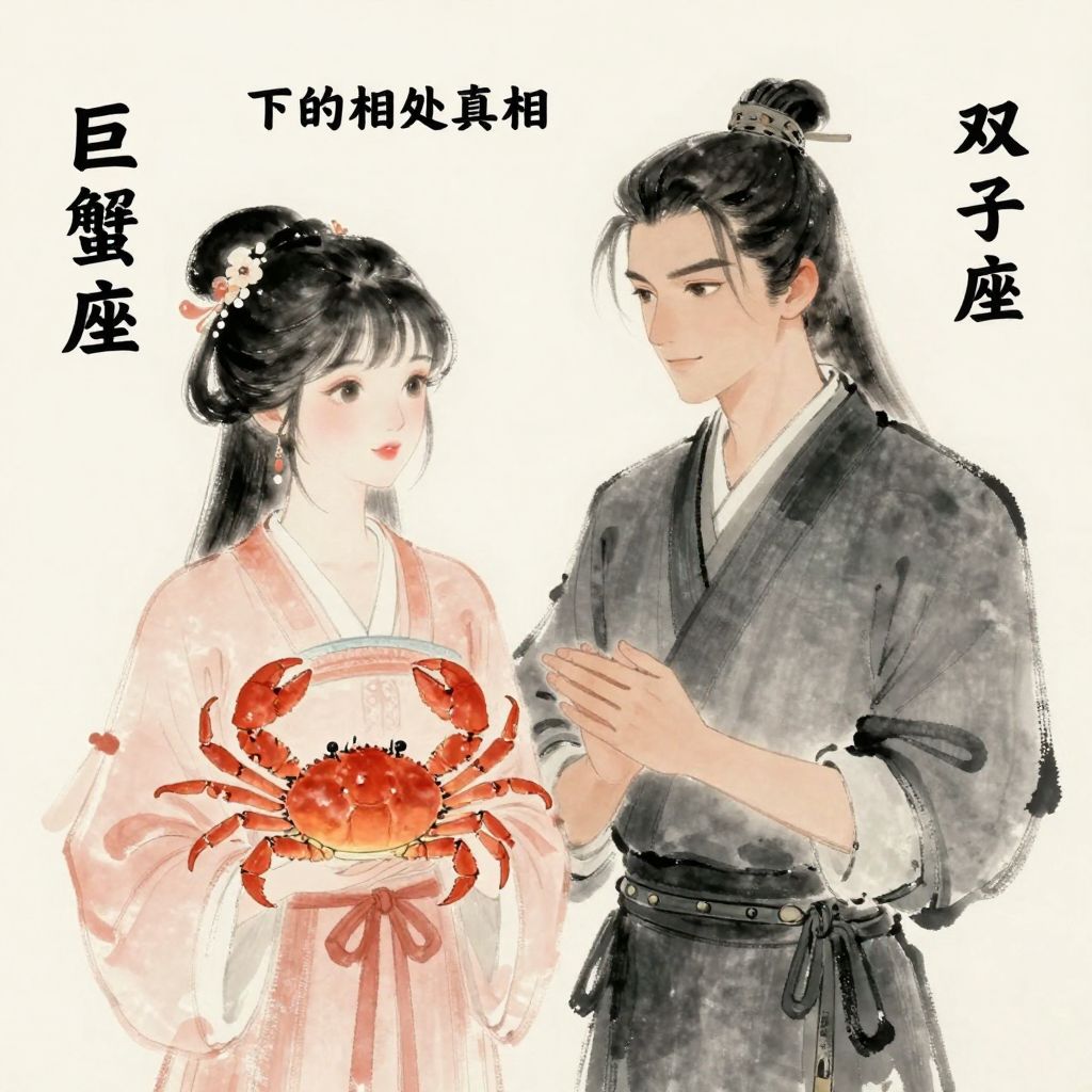 巨蟹座与双子座艺人：性格反差下的相处真相