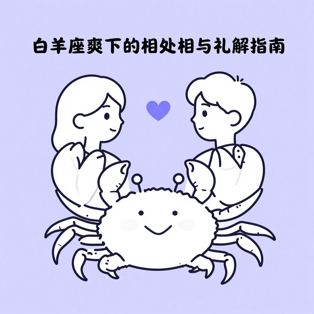 白羊座配巨蟹座大专生：性格冲突下的相处真相与化解指南