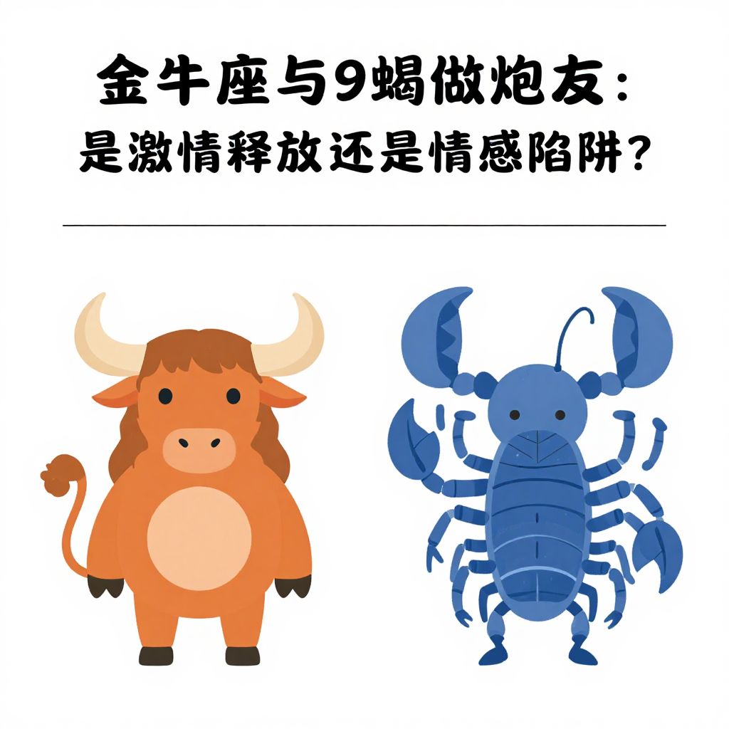 金牛座与天蝎座做炮友：是激情释放还是情感陷阱？