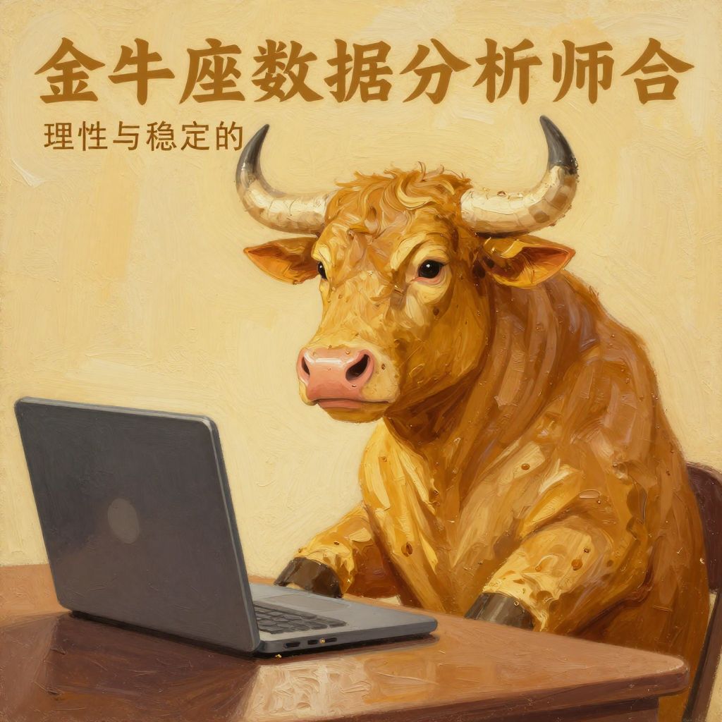 金牛座数据分析师：理性与稳定的职场黄金组合