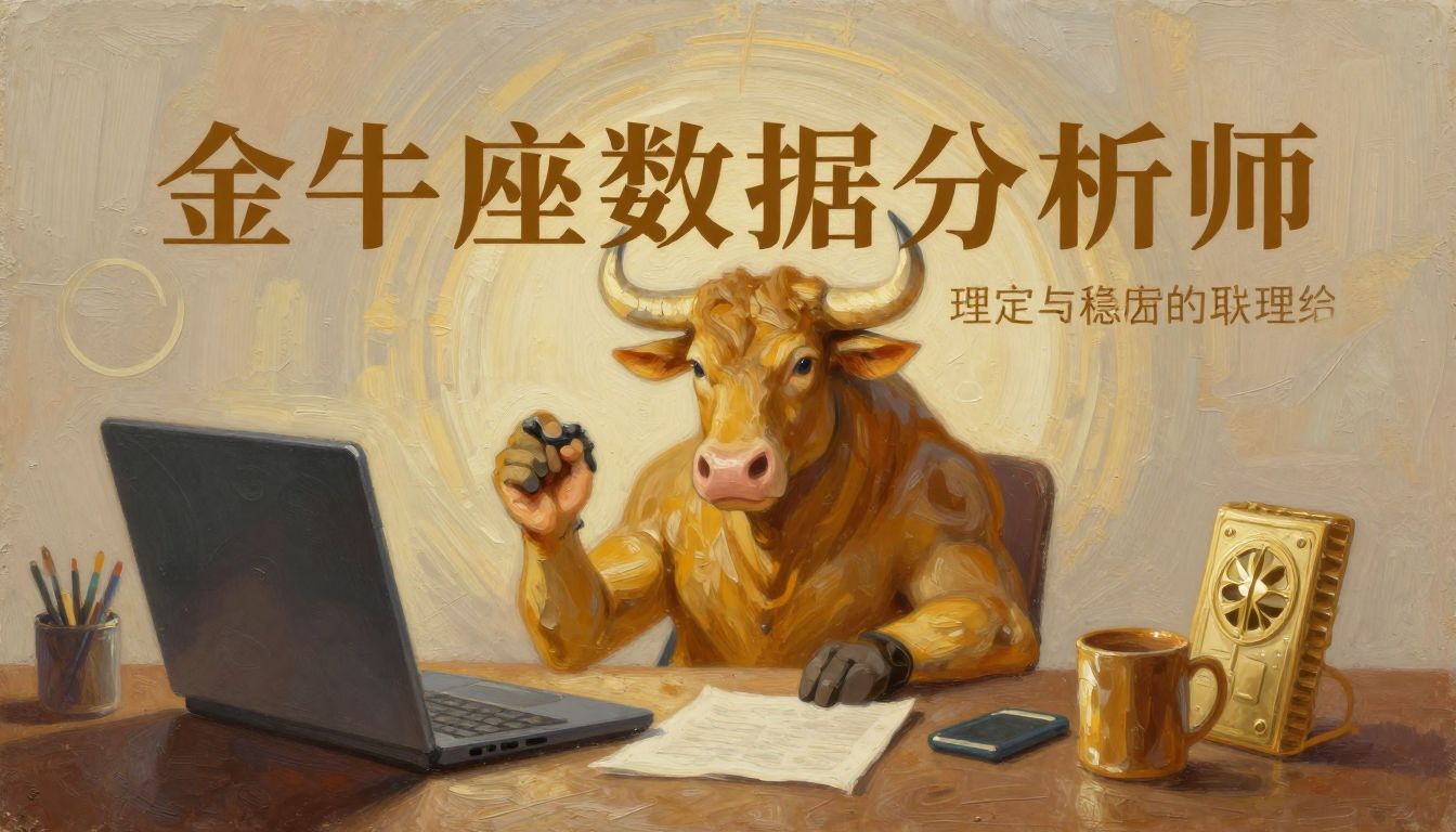 金牛座数据分析师：理性与稳定的职场黄金组合