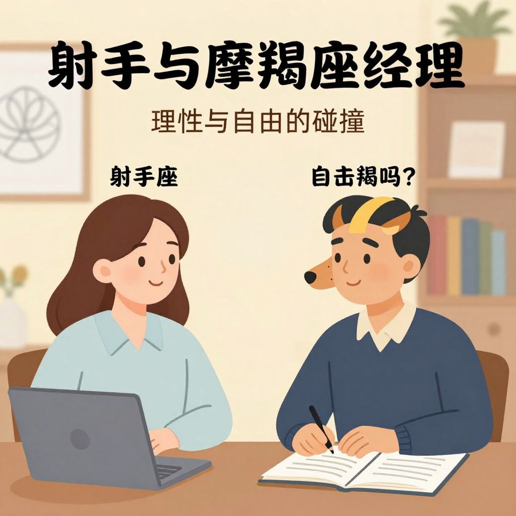 射手座与摩羯座市场经理：理性与自由的碰撞，能修成正果吗？
