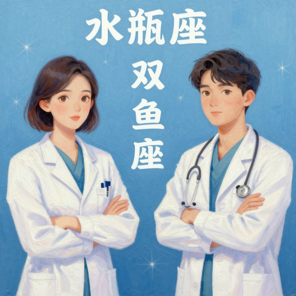 水瓶座与双鱼座影像科医生：理性与感性的灵魂碰撞