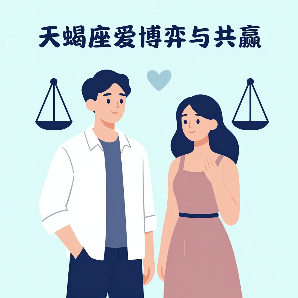 天秤座男与天蝎座未婚妻：高智商恋爱的博弈与共赢