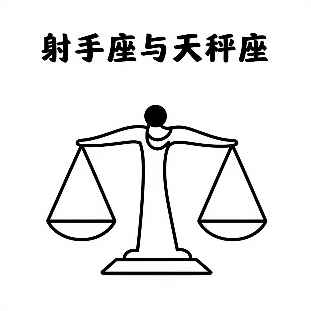 射手座与天秤座的挚友关系解析