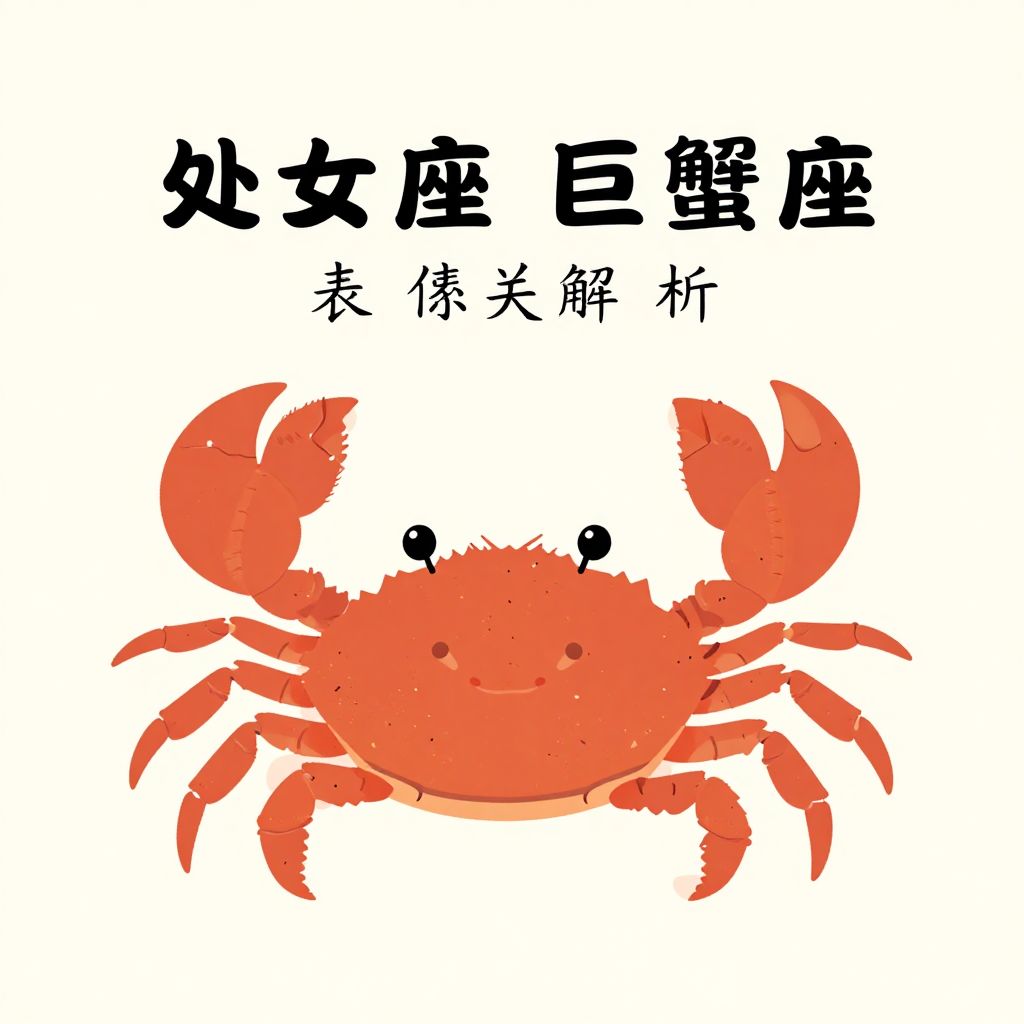 处女座与巨蟹座的表侄关系解析