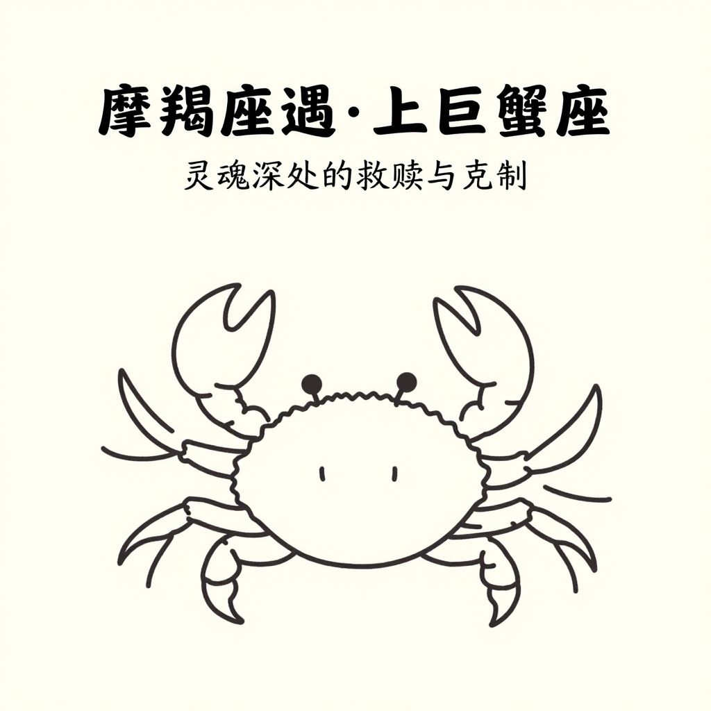 摩羯座遇上巨蟹座：灵魂深处的救赎与克制