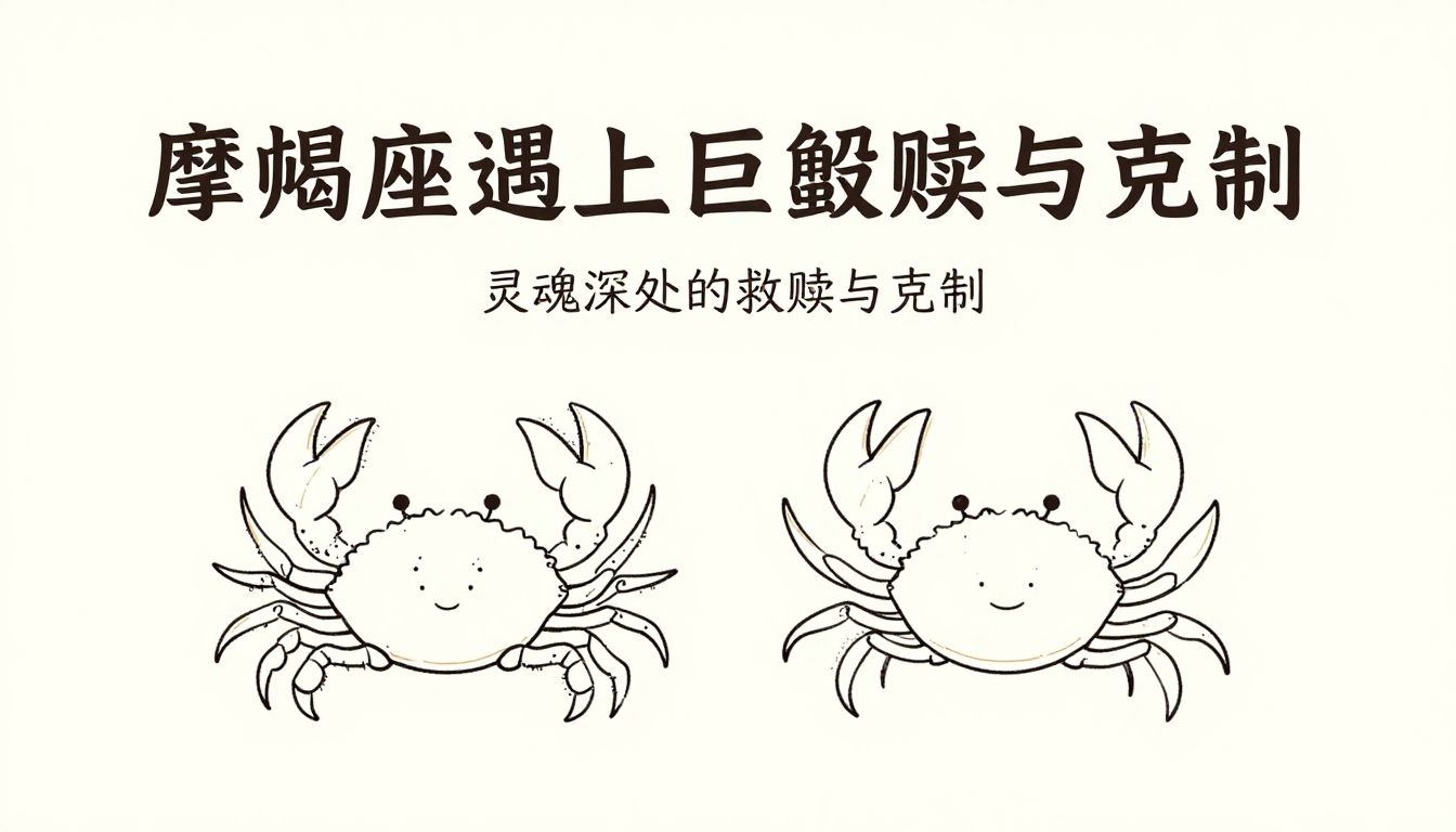 摩羯座遇上巨蟹座：灵魂深处的救赎与克制
