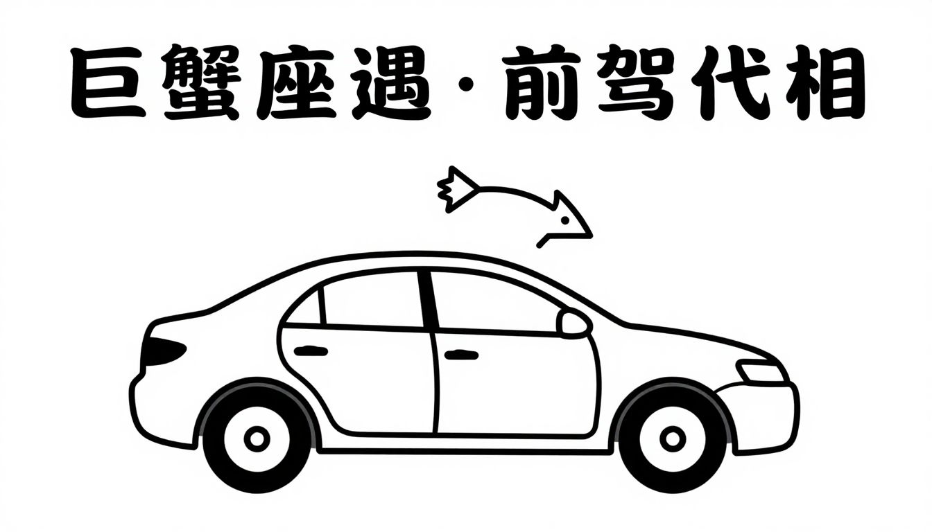 巨蟹座遇上射手座代驾：性格反差下的情感真相