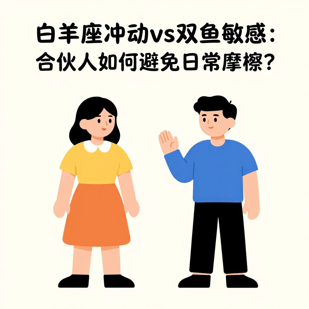 白羊座冲动vs双鱼敏感：合伙人如何避免日常摩擦？