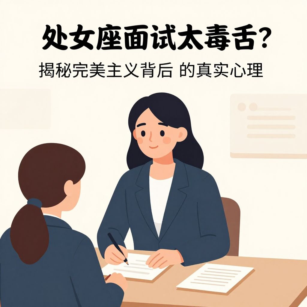 处女座面试官太毒舌？揭秘完美主义背后的真实心理