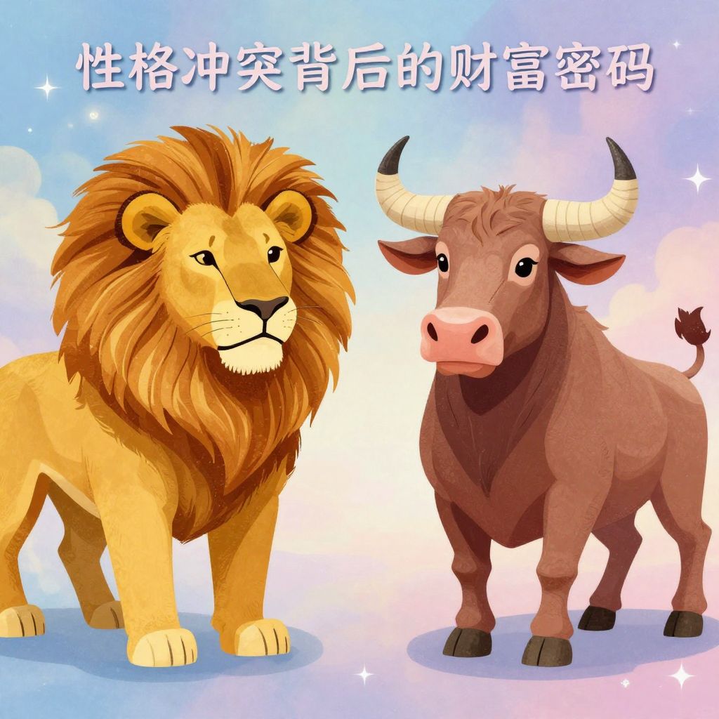 狮子座与金牛座合伙人：性格冲突背后的财富密码