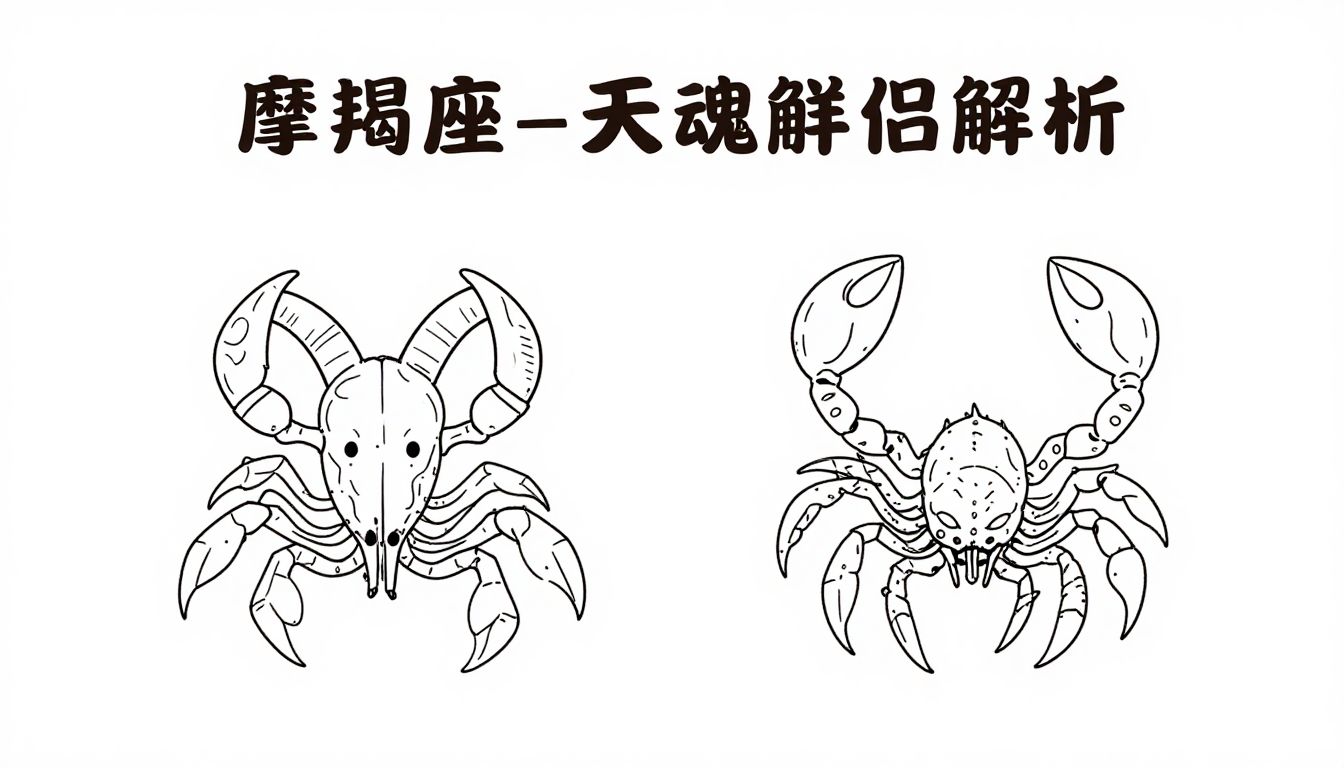 摩羯座与天蝎座：宿命般的灵魂伴侣解析