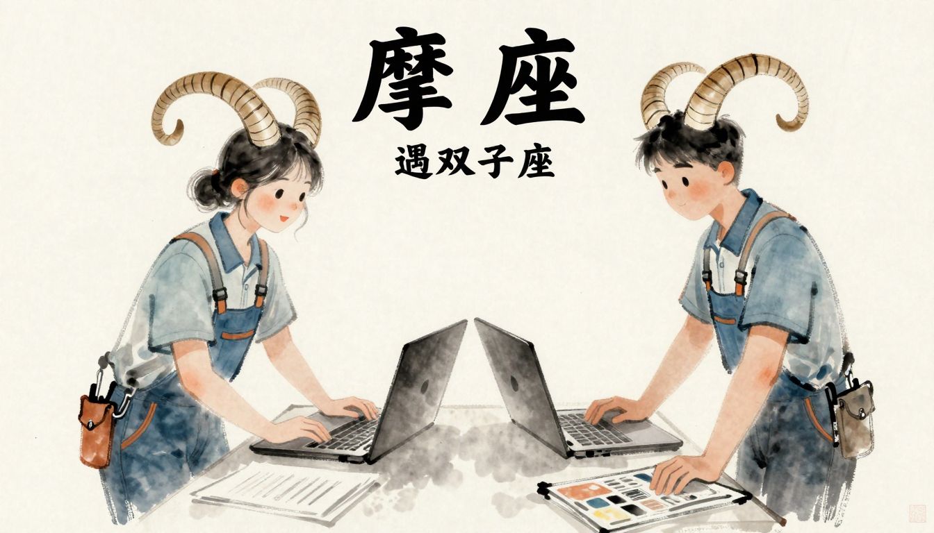 摩羯座遇上双子座安装师傅：性格反差下的职场相处之道