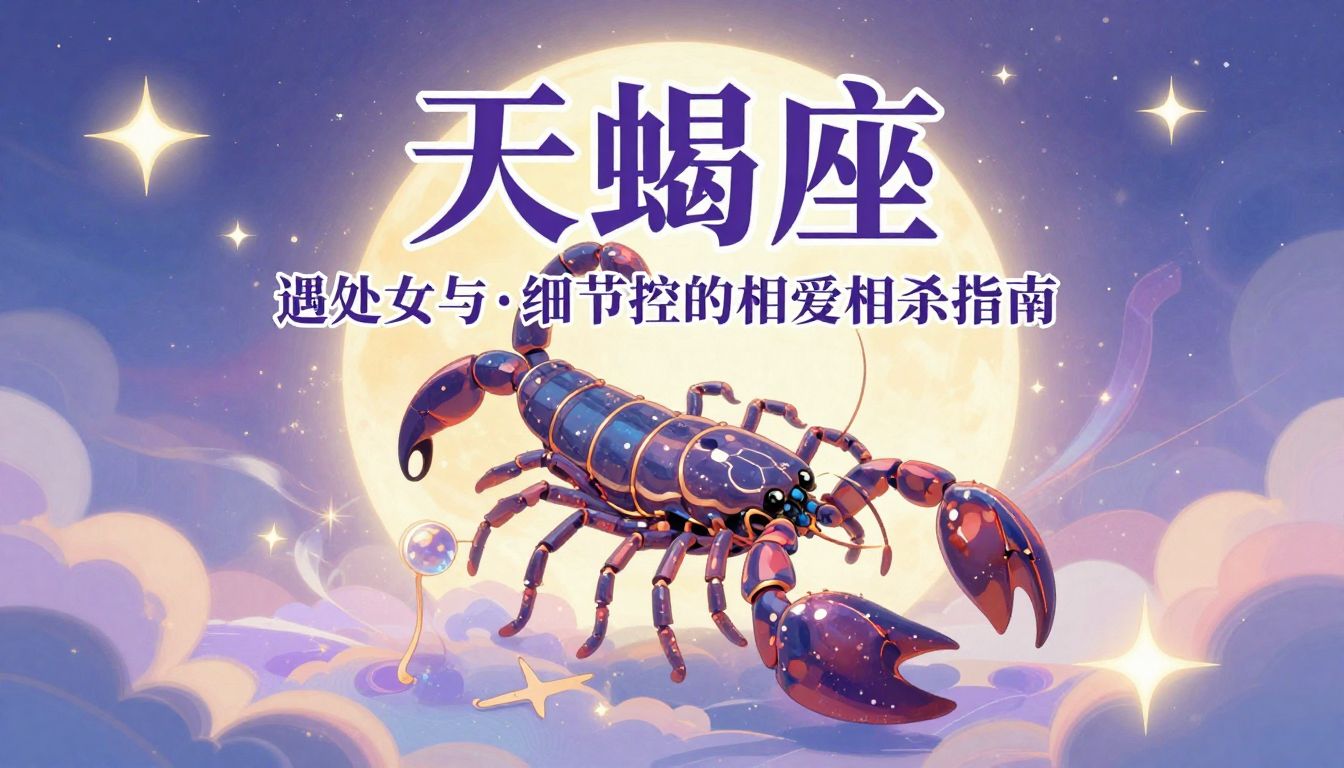 天蝎座遇处女座造型师：毒舌与细节控的相爱相杀指南