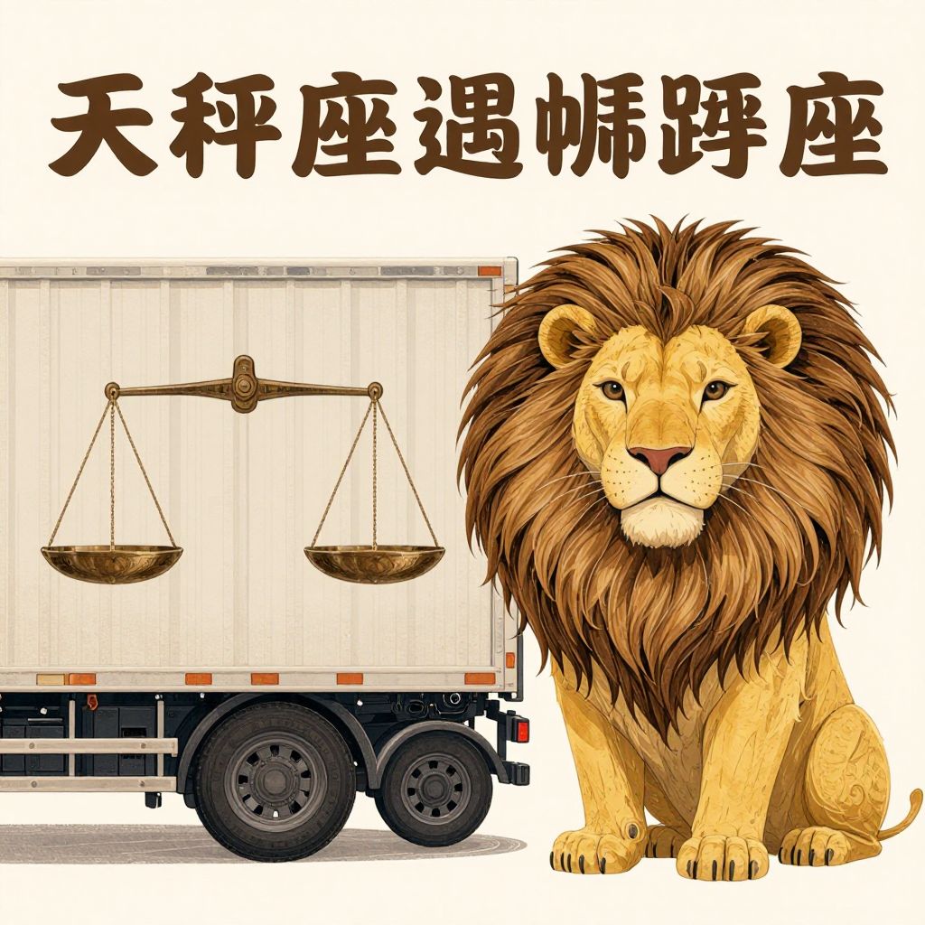 天秤座遇狮子座卡车司机：理性与霸道的性格碰撞解析
