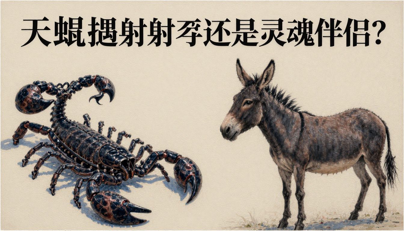 天蝎遇射手驴友：水火不容还是灵魂伴侣？揭秘这段关系的真相