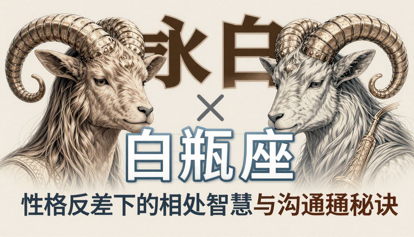 水瓶座遇上白羊座钟点工：性格反差下的相处智慧与沟通秘诀