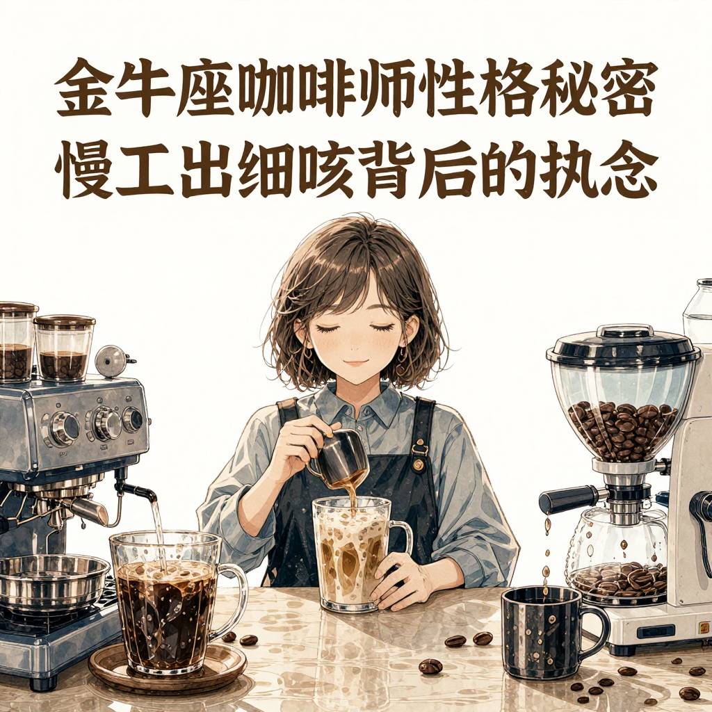 金牛座咖啡师的性格秘密：慢工出细活背后的执念