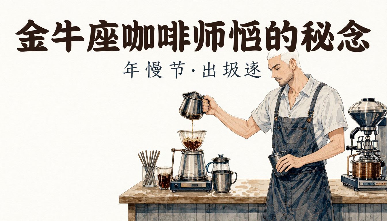 金牛座咖啡师的性格秘密：慢工出细活背后的执念
