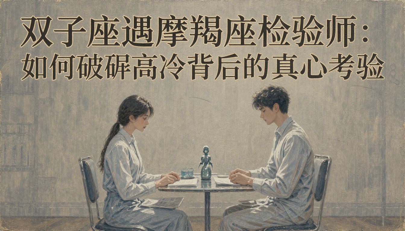 双子座遇摩羯座检验师：如何破解高冷背后的真心考验
