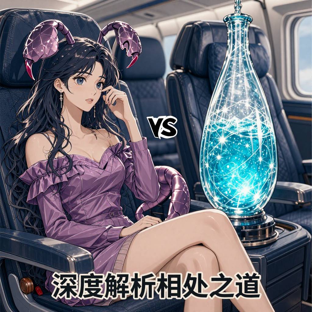 天蝎座遇上水瓶座乘客：水火不容还是灵魂伴侣？深度解析相处之道