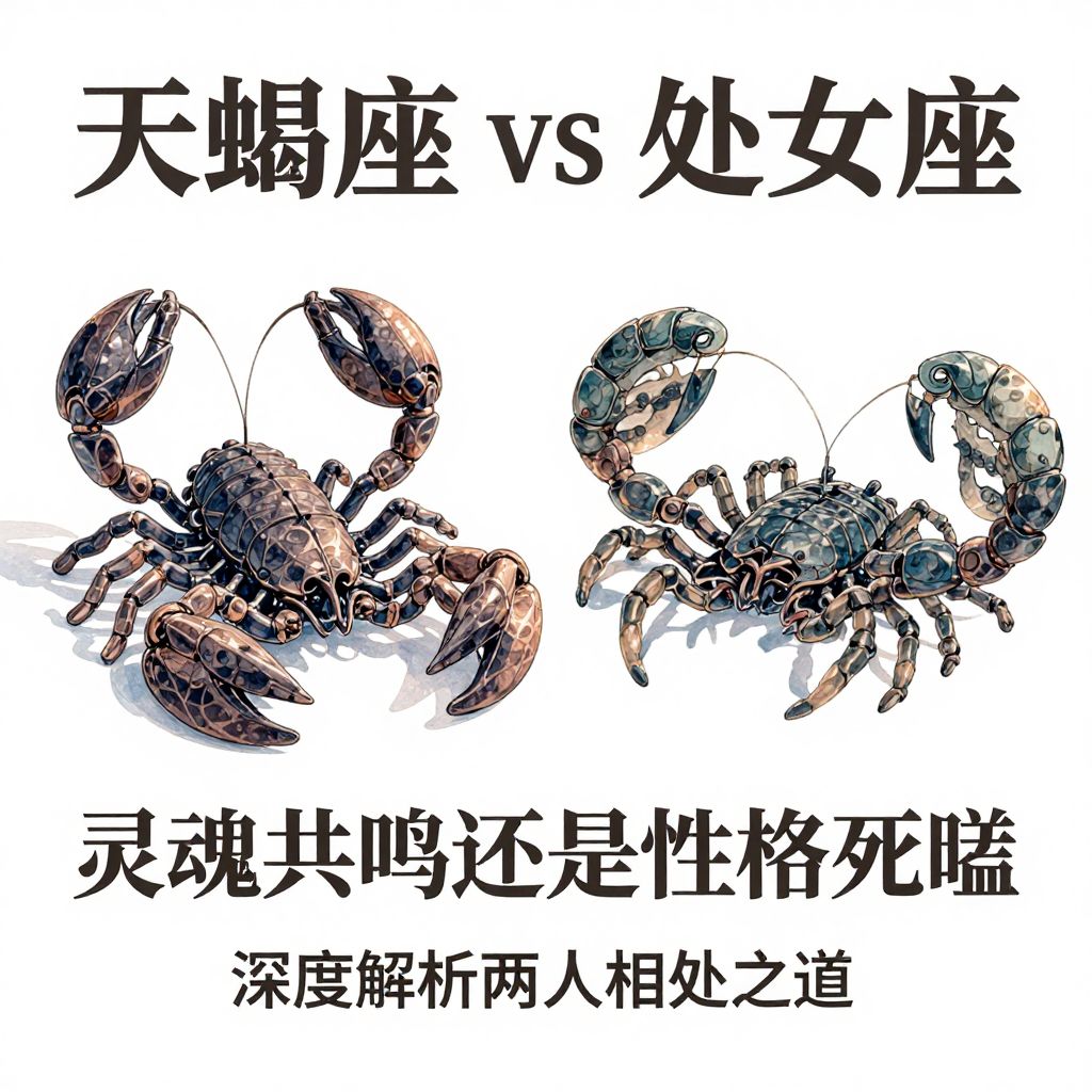 天蝎座与处女座：灵魂共鸣还是性格死磕？深度解析两人相处之道