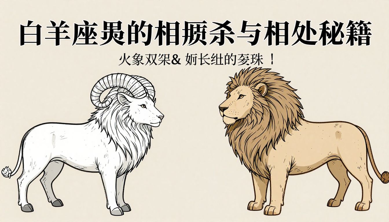 白羊座遇上狮子座表妹：火象双煞的相爱相杀与相处秘籍