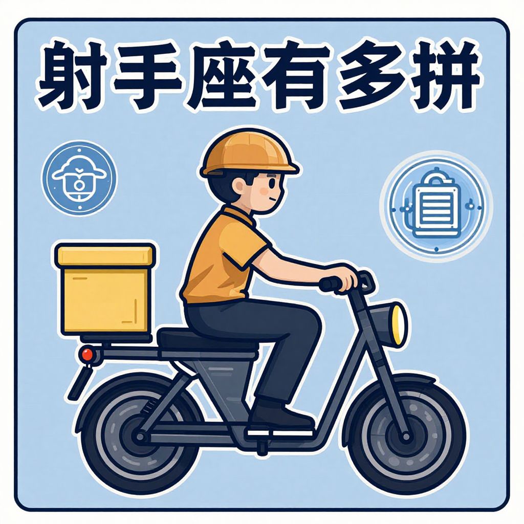 射手座快递员有多拼？揭秘星座与职业的完美碰撞