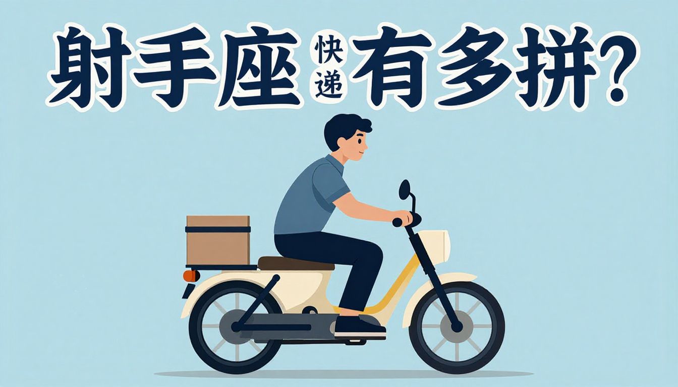射手座快递员有多拼？揭秘星座与职业的完美碰撞