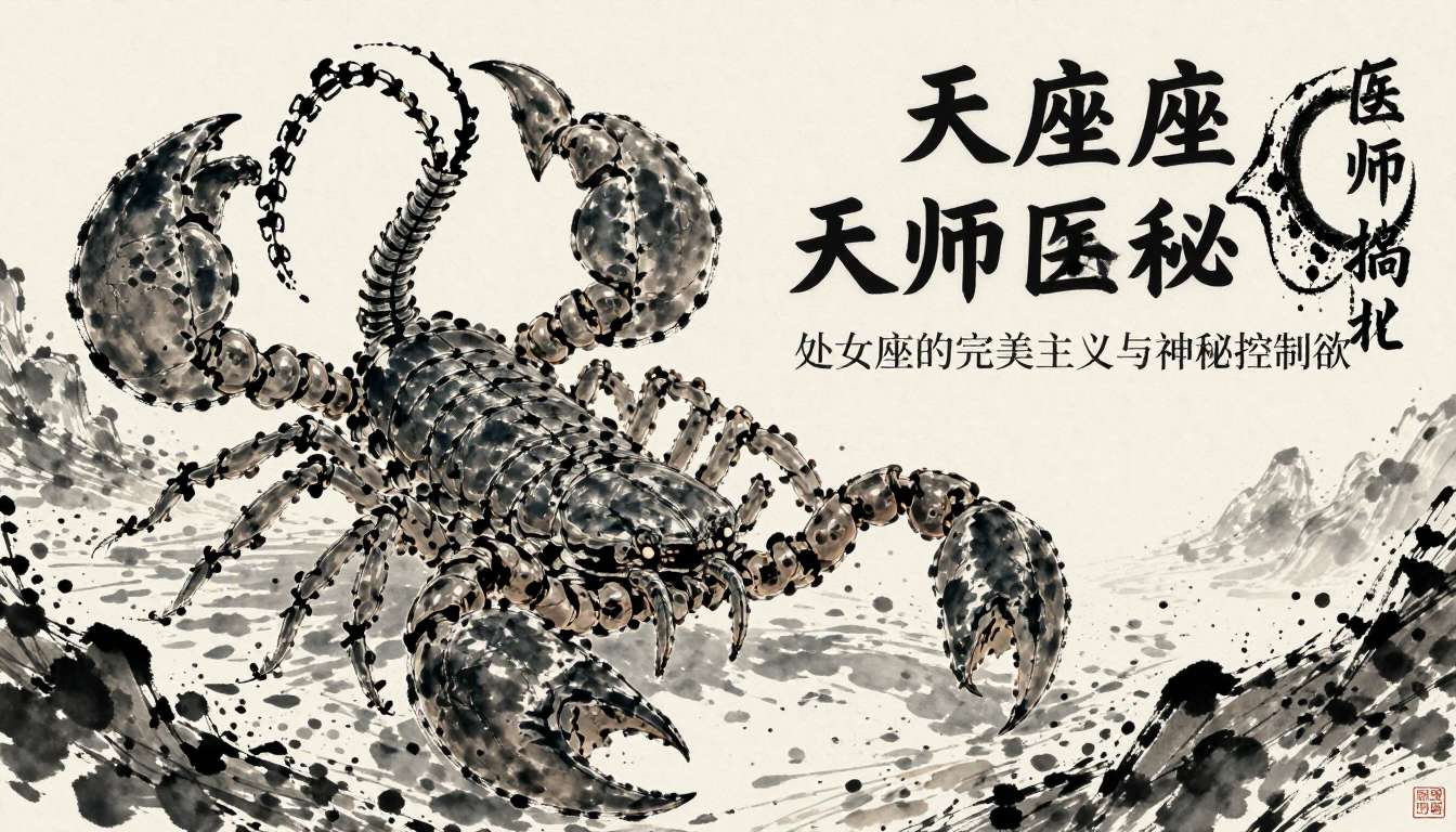 天蝎座药师揭秘：处女座的完美主义与神秘控制欲