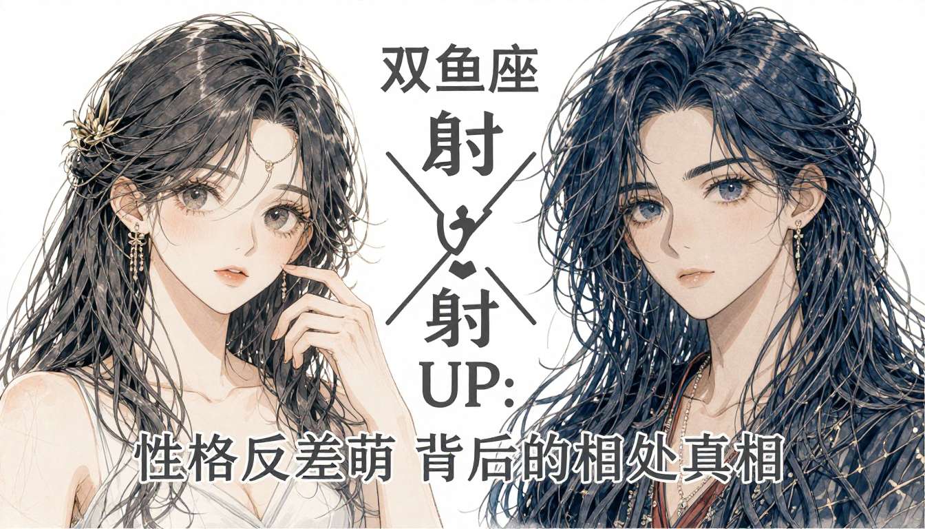 双鱼座遇上射手座UP主：性格反差萌背后的相处真相