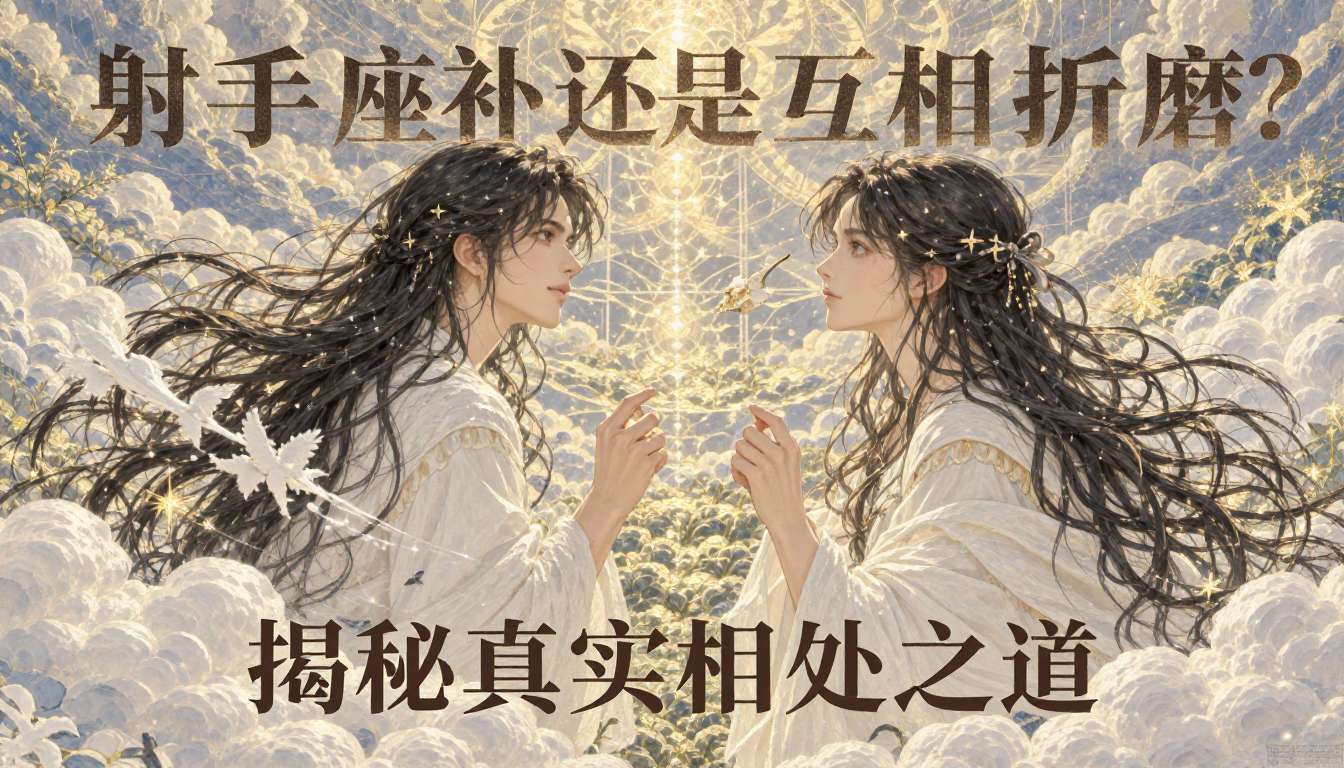 射手座与处女座挚友：性格互补还是互相折磨？揭秘真实相处之道