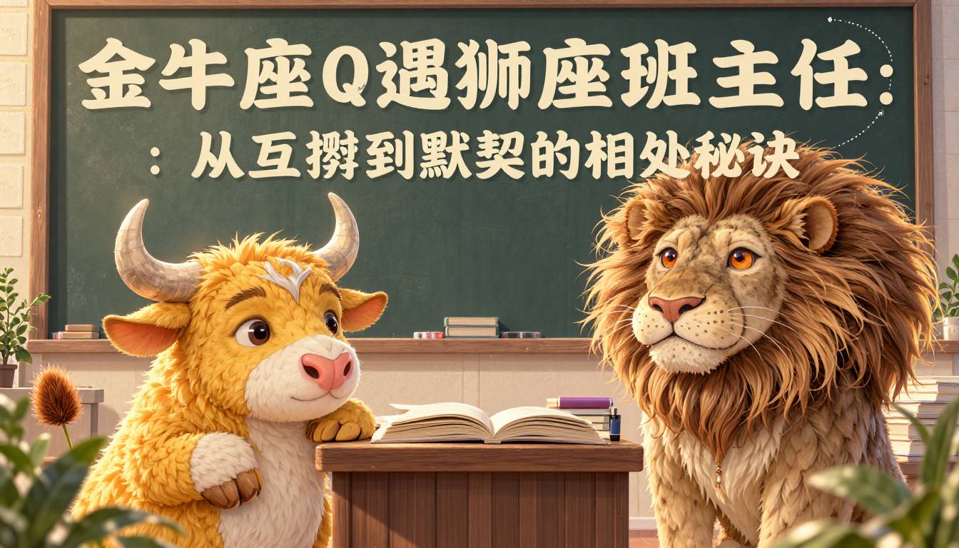 金牛座遇狮子座班主任：从互怼到默契的相处秘诀