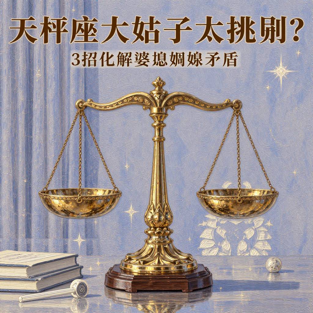 天秤座大姑子太挑剔？3招化解婆媳妯娌矛盾，家庭和睦全靠它