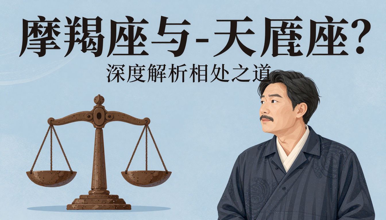 摩羯座与天秤座叔叔：性格互补还是矛盾重重？深度解析相处之道