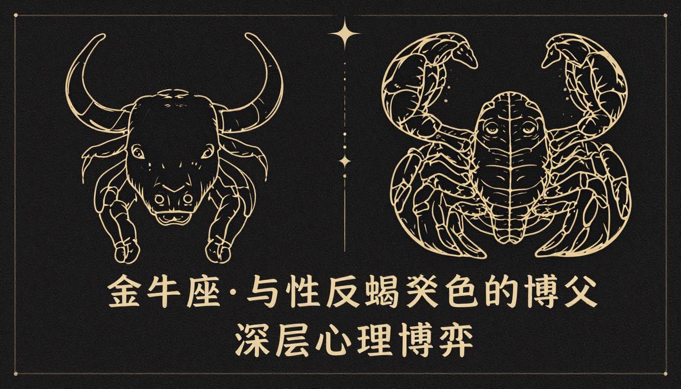 金牛座与天蝎座舅父：性格反差背后的深层心理博弈