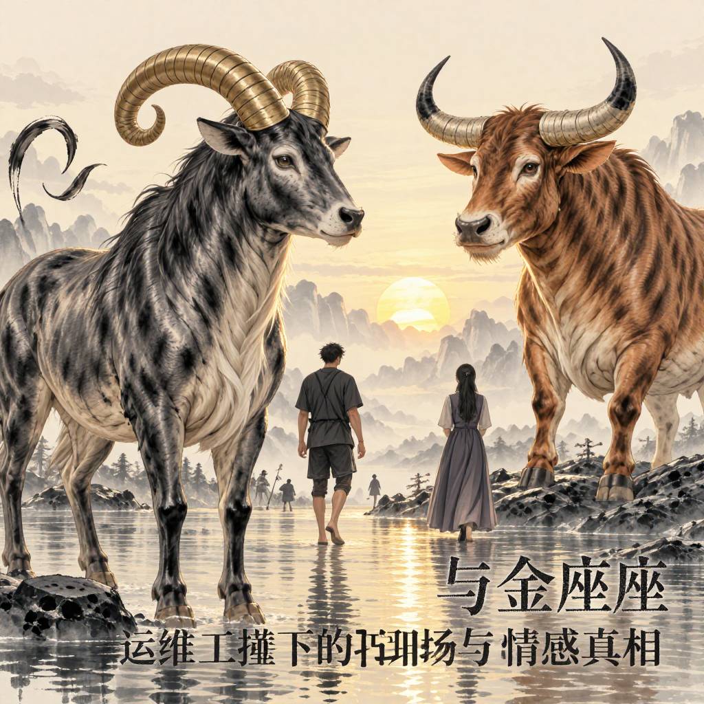 摩羯座与金牛座运维工程师：理性碰撞下的职场与情感真相